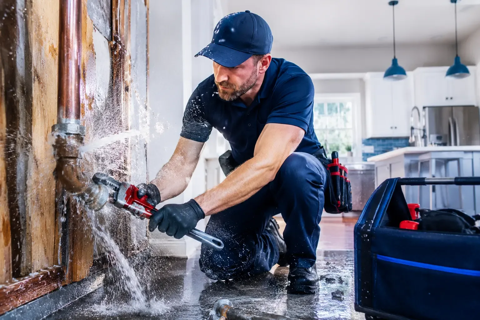 Local emergency pipe repair professionals in New Market, TN
